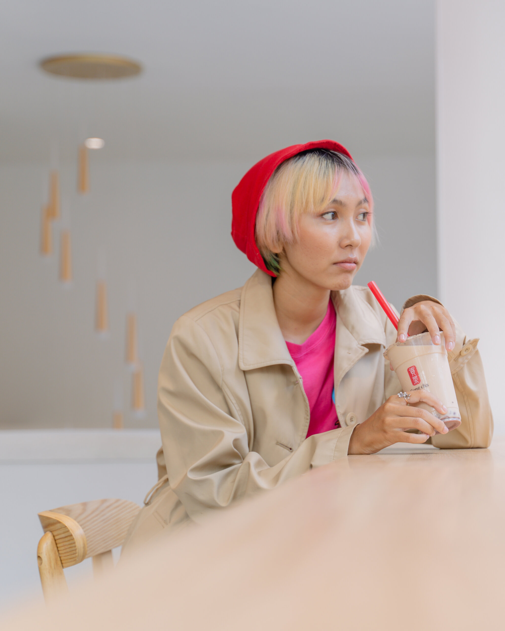 បំបែកក្ដីបេសកកម្ម «សណ្ដែកក្រហម» នៅ Gong cha ជាមួយភ្នាក់ងារសម្ងាត់របស់រឿងញ៉ាំរឿងធំ